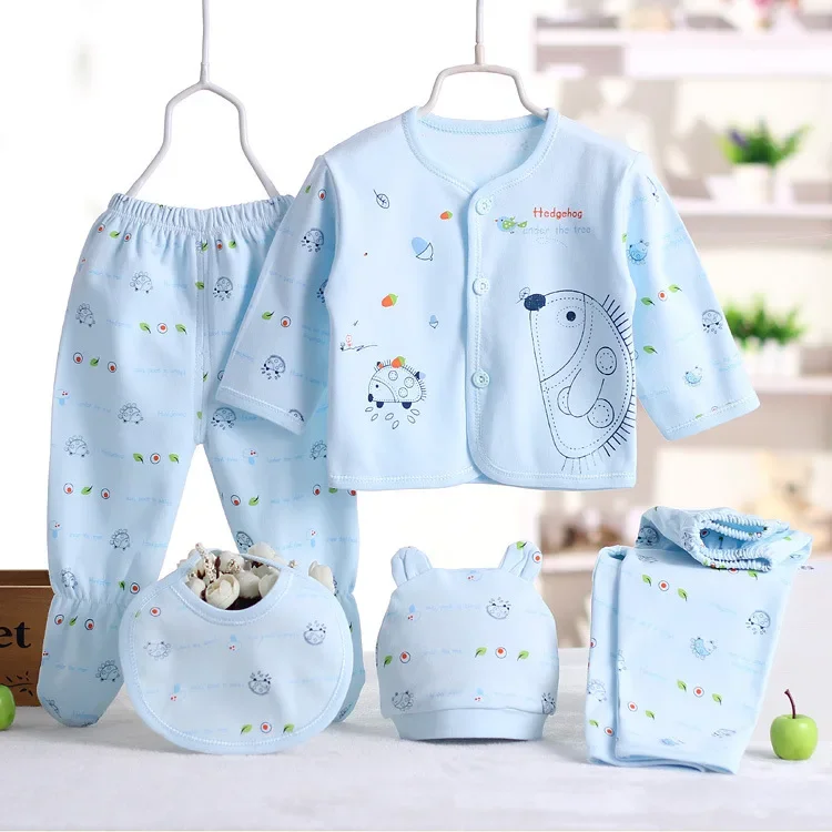 5 ชิ้น/เซ็ตเสื้อผ้าเด็กทารกเม่ - Baby Products Sale บทวิจารณ์และราคา