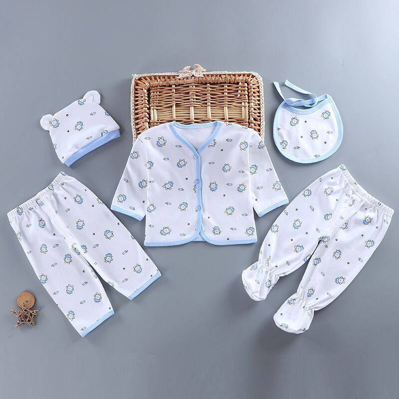 5 ชิ้น/ชุด ชุดเสื้อผ้าเด็กแรกเ - Baby Products Sale บทวิจารณ์และราคา