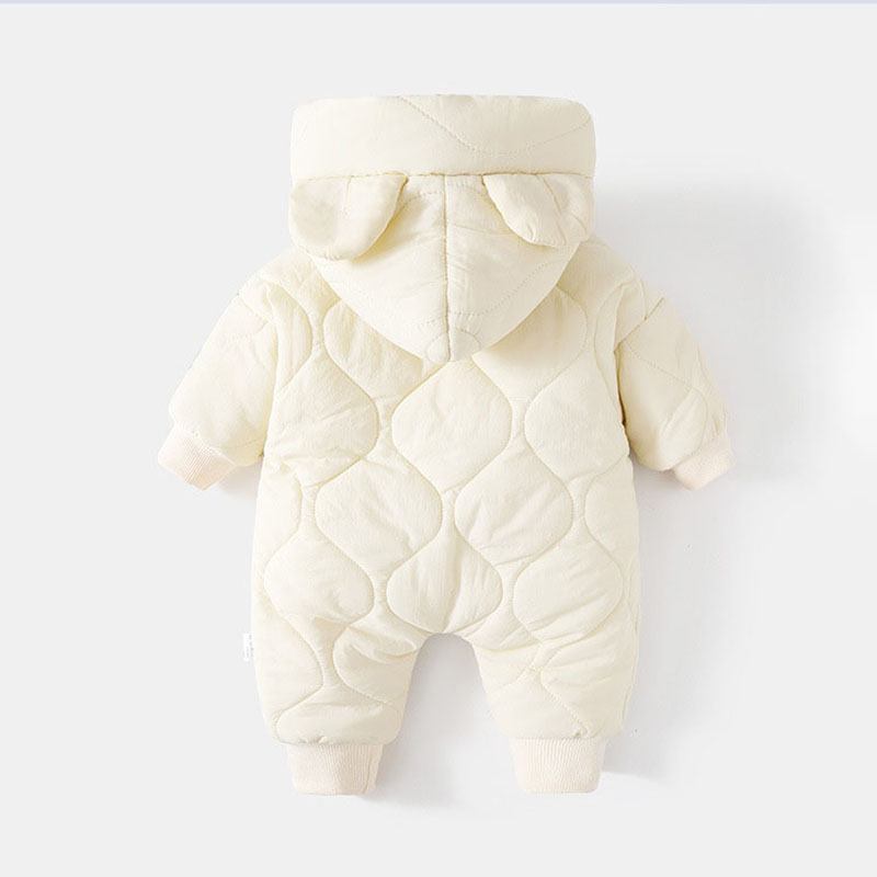 ชุดรอมเปอร์เด็กอ่อนแบบมีฮู้ดสำ - Baby Products Sale บทวิจารณ์และราคา