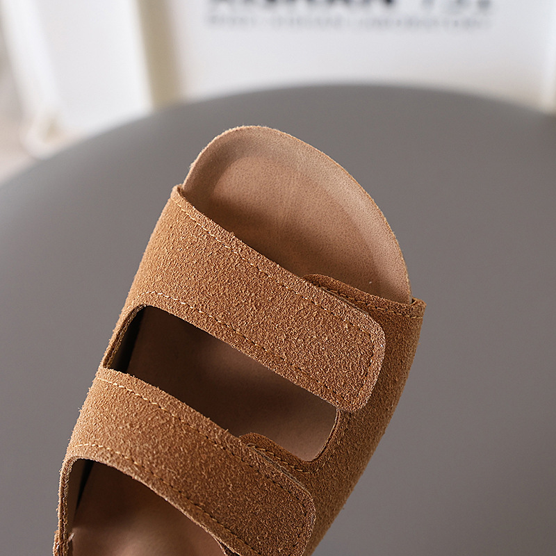 รองเท้าแตะเด็กหนังกลับยี่ห้อ 2 - Baby Product Brand บทวิจารณ์และราคา